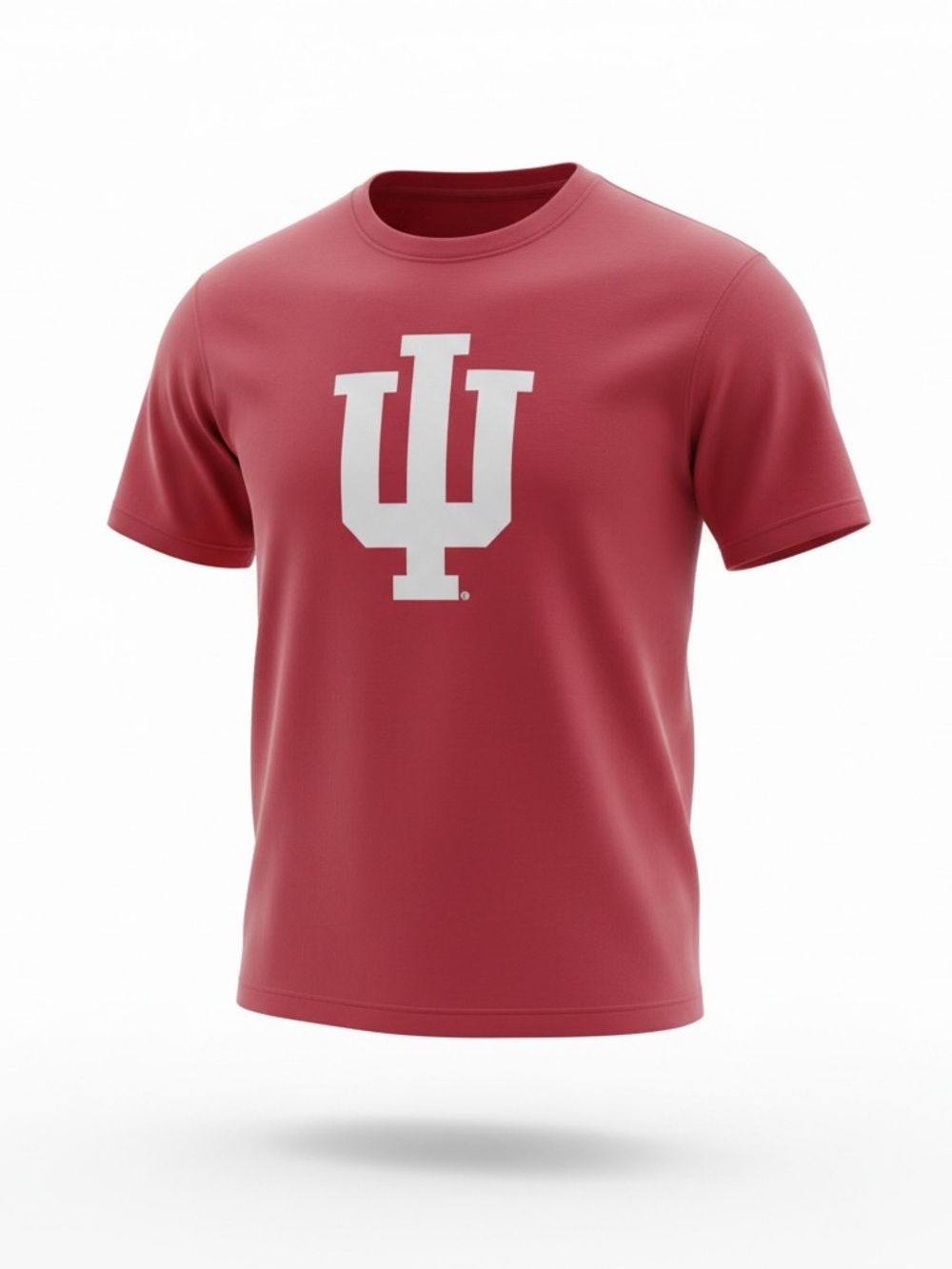 Gildan Indiana Hoosiers Crewneck T-Shirt with White IU Logo